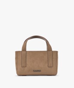 Haven Mini Crossbody Bag in Vegan Suede