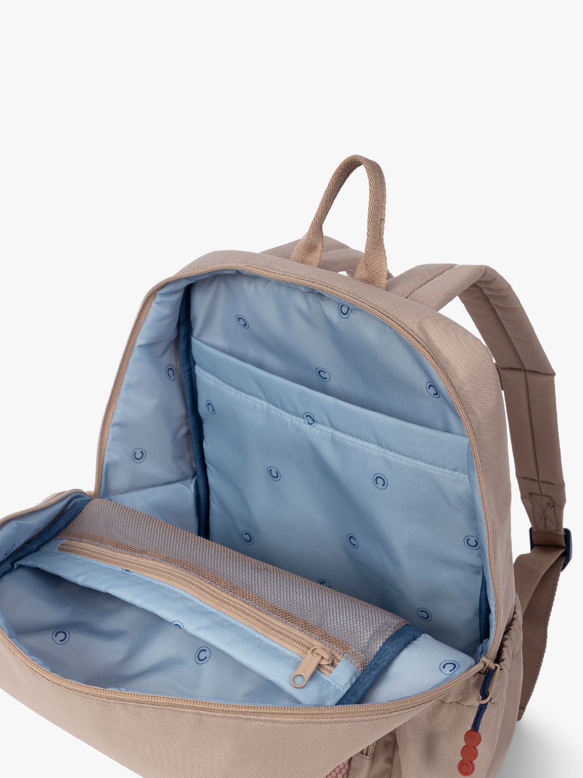 CKBM2501_KIDS_MEDIUM-BACKPACK_KHAKI_OPEN-INTERIOR.jpg